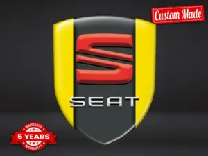 Seat Badges Bombés Résistants Max Stylés Pro